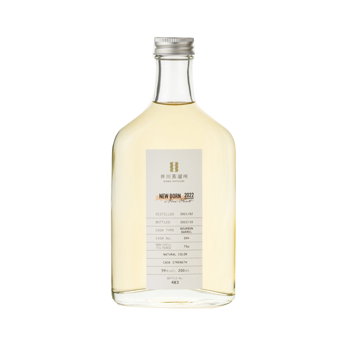 井川蒸溜所 ニューボーン 2022 ノンピート