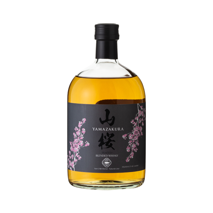 ブレンデッドウイスキー 山桜 ピーテッド