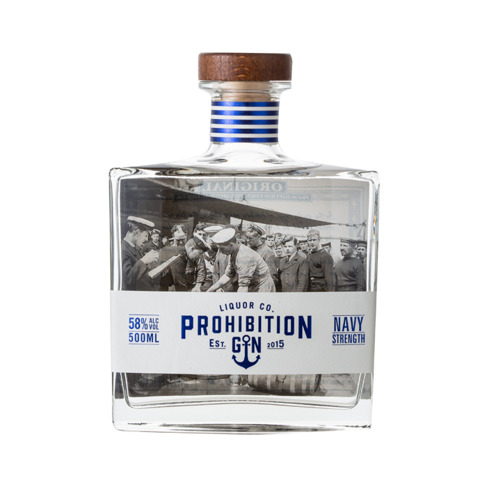 プロヒビションリカー ネイビーストレングスジン