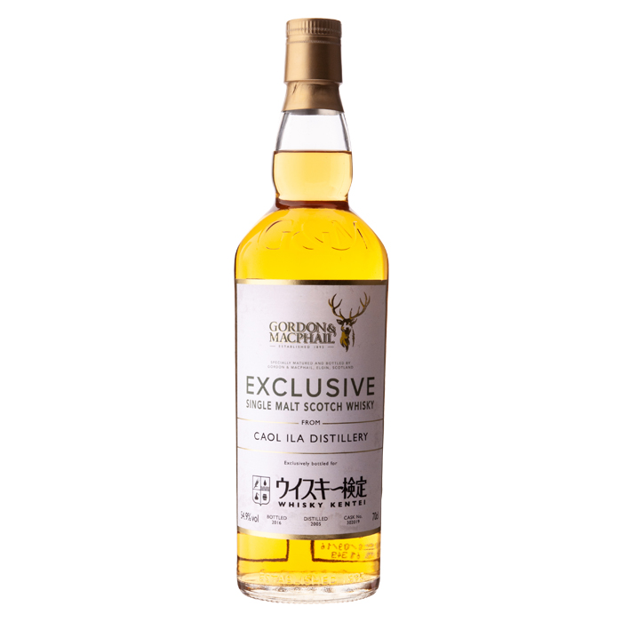 カリラ 2005 11年 G&M エクスクルーシブ ウイスキー検定合格者限定ボトル