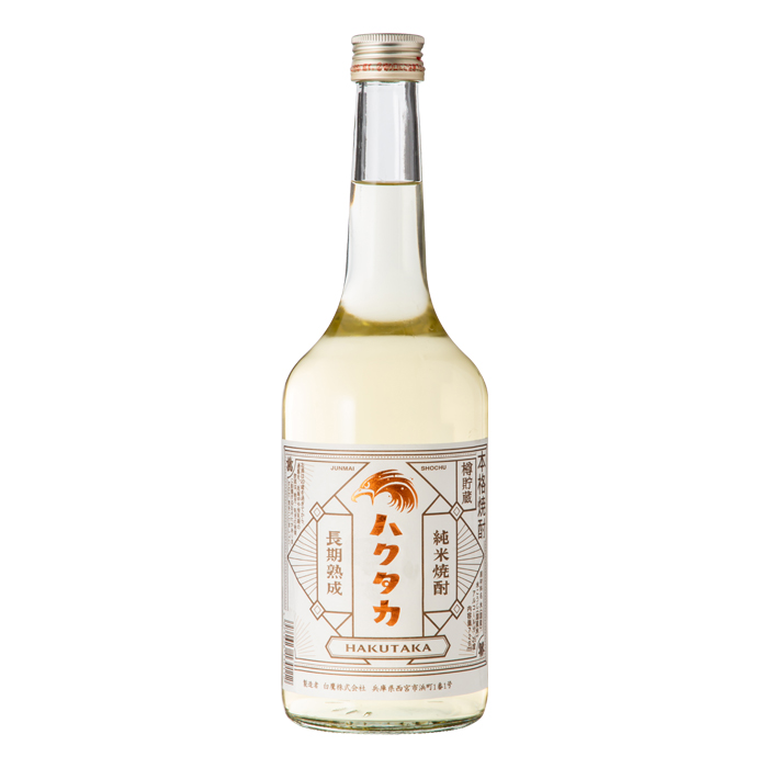 樽貯蔵純米焼酎 ハクタカ