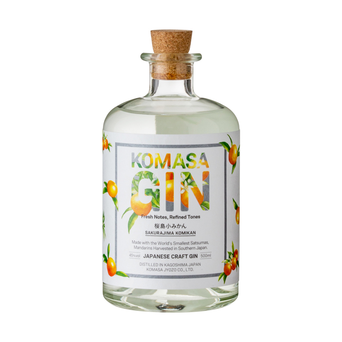 KOMASA GIN 桜島小みかん