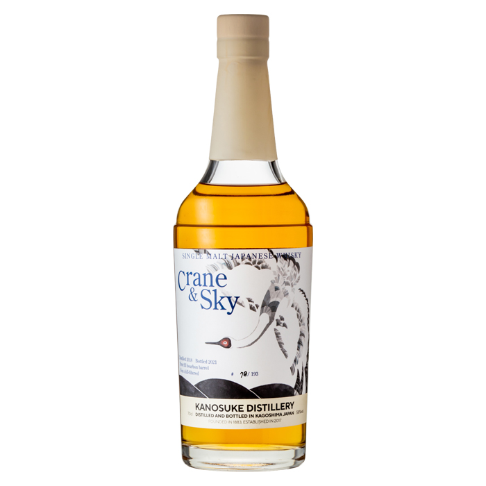 嘉之助 2018 3年 鶴と空＃01 ウイスキートーク福岡2021限定ボトル