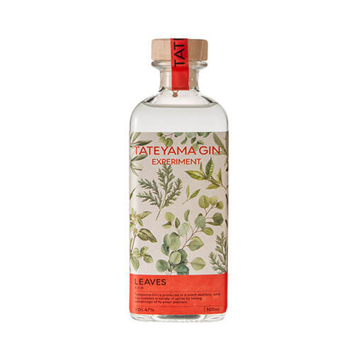 TATEYAMA GIN EXPERIMENT LEAVES 葉の香